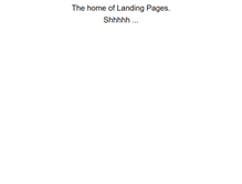 Tablet Screenshot of mylandingpage.me